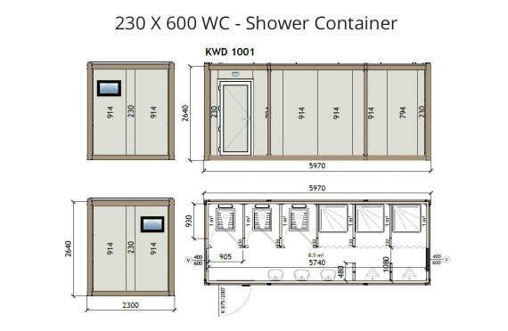 kw6-230x600-מכולת שירותים-מקלחת