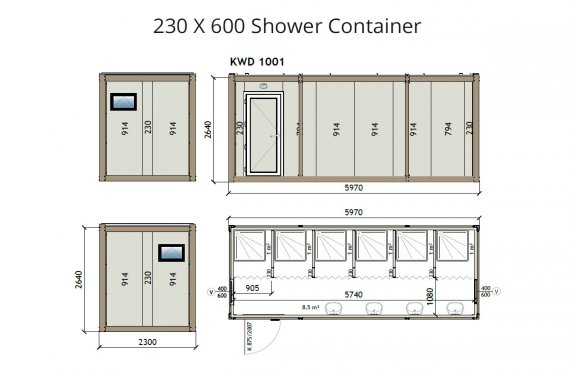 kw6-230x600-מקלחת-מכולה