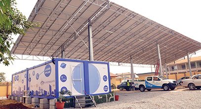 מכולות הדור החדש של Karmod משמשות לאחסון אנרגיה סולארית בניגריה